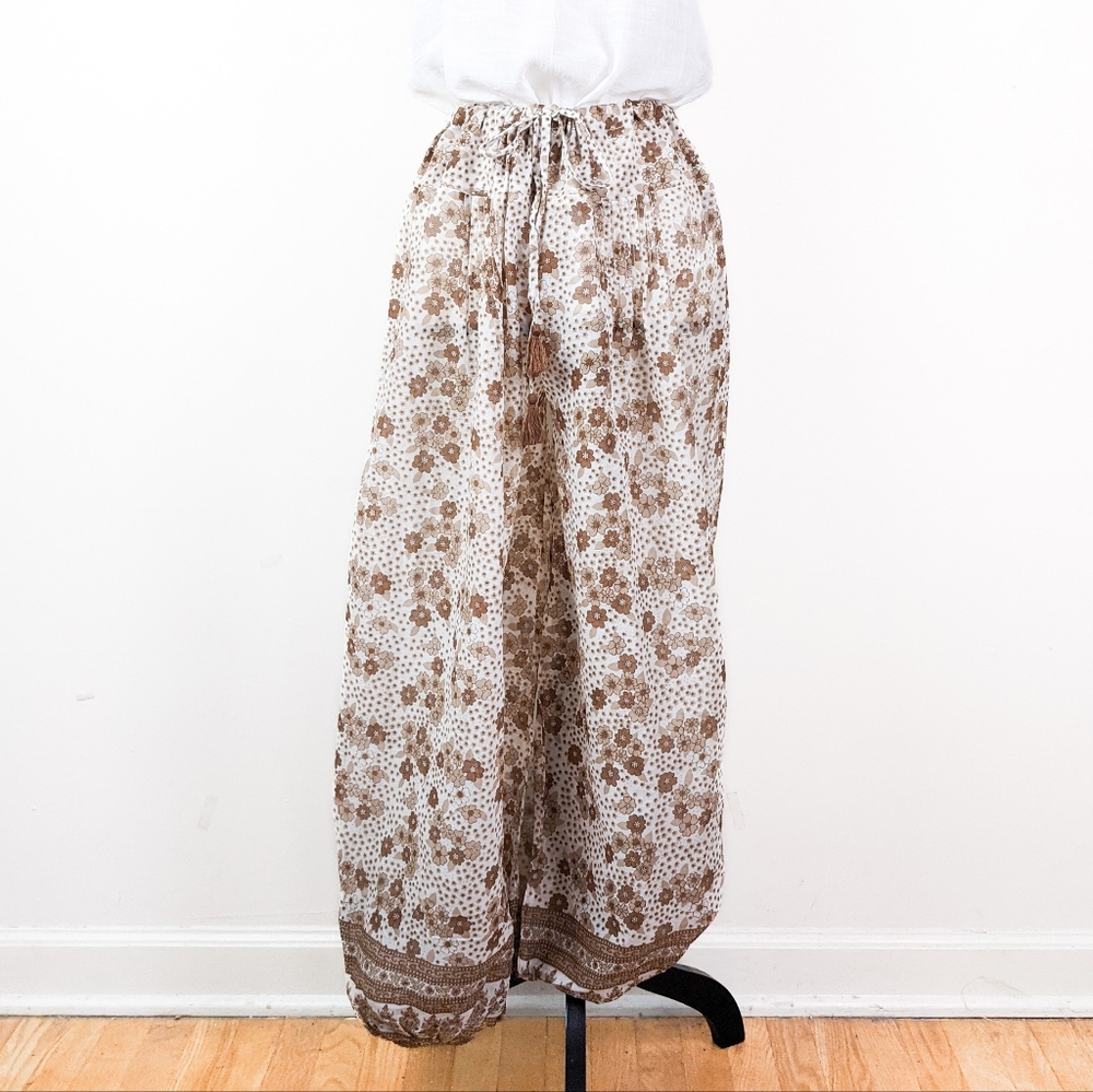 🦋LAST 1🦋 NWT Blue Boheme Anna Harem Pants, Camel